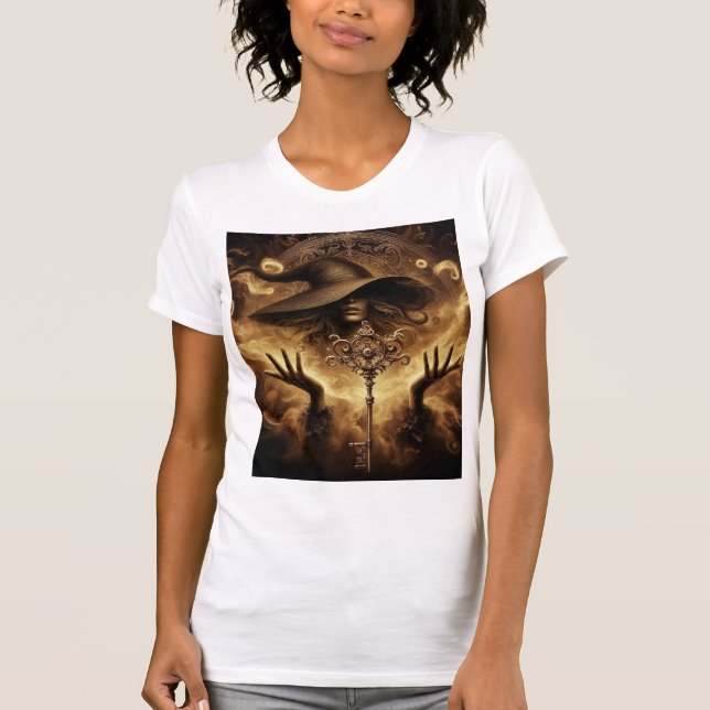 Camiseta A Bruxa Que Detém a Chave (Frente)