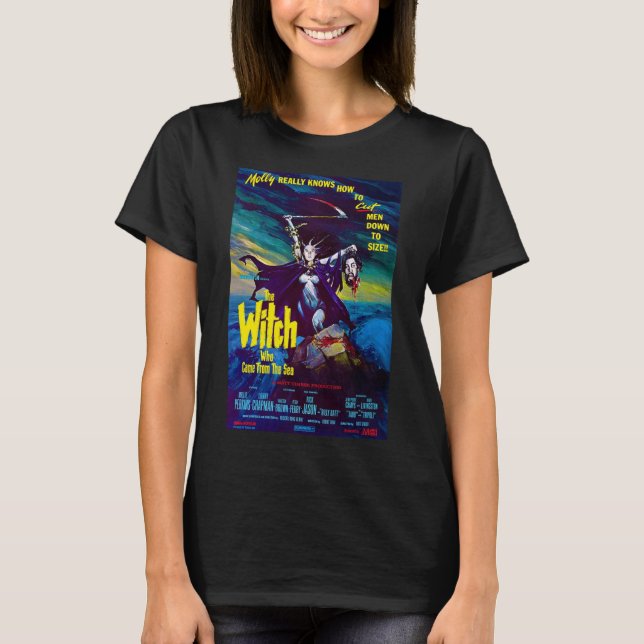Camiseta "A Bruxa que Veio do Mar" (Frente)