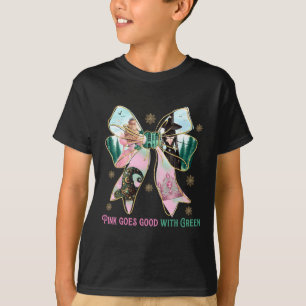 Camiseta A Bruxa Rosa Fica Bem Com A Bruxa Verde Do Hallowe
