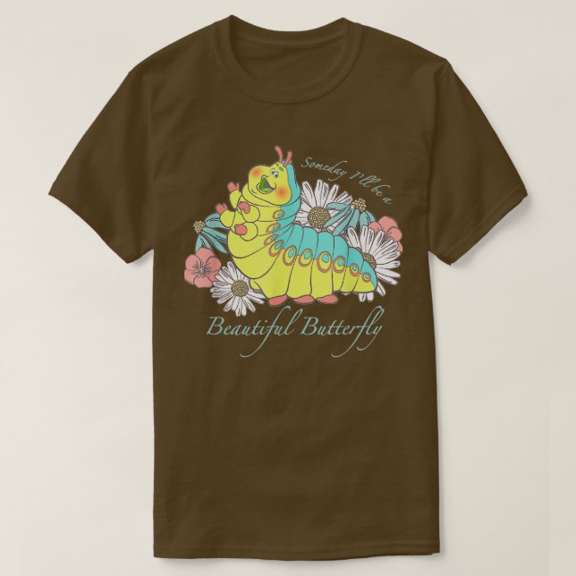 Camiseta A Bugs Life Heimlich Beautiful Butterfly (Frente do Design)