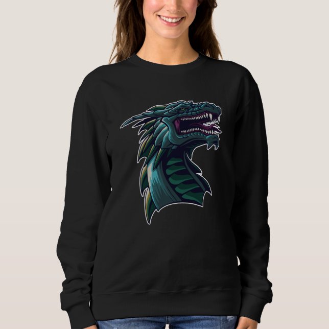 Camiseta A Cabeça de Dragão (Frente)