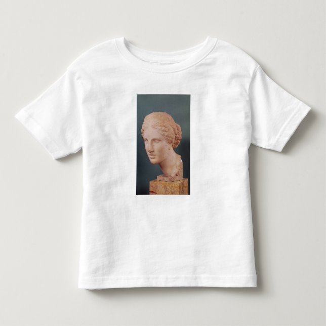 Camiseta A cabeça de Kauffmann, cabeça do Afrodite (Frente)