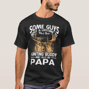 Camiseta A Caça À Mina Buddy Chama-Me Dia de os pais Deer