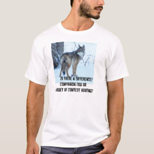 Camiseta A caça da competição do chacal deve ser proibid