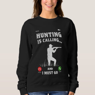 Camiseta A caça está chamando e eu preciso ir Caça ao Pato