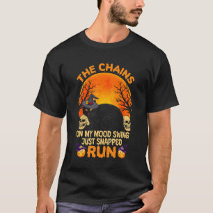 Camiseta A Cadeia Do Meu Gato De Humor, O Fato De Halloween