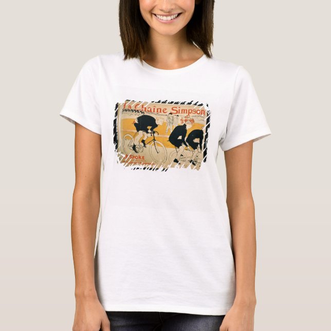 Camiseta "A Cadeia Simpson", Paris (lito colorido) (Frente)