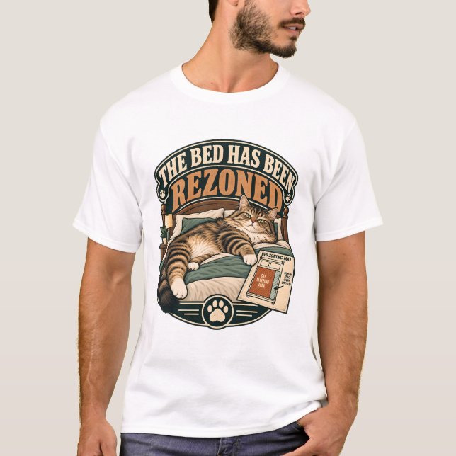 CAMISETA A CAMA FOI REZONEADA (Frente)