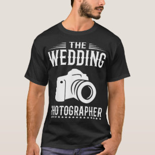 Camiseta A Câmera Fotográfica Engraçada De Casamento