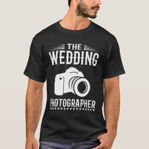 Camiseta A Câmera Fotográfica Engraçada De Casamento
