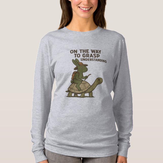 Camiseta A caminho da compreensão (Frente)