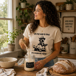 Camiseta A Caminho de Alimentar Minha Massa Mãe