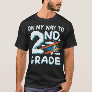 Camiseta A Caminho De Um Avião De Segundo Grau De segundo