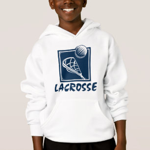 Camiseta A camisola encapuçado do miúdo do Lacrosse