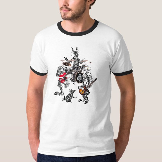 Camiseta a campainha louca clássica do tea party (Frente)