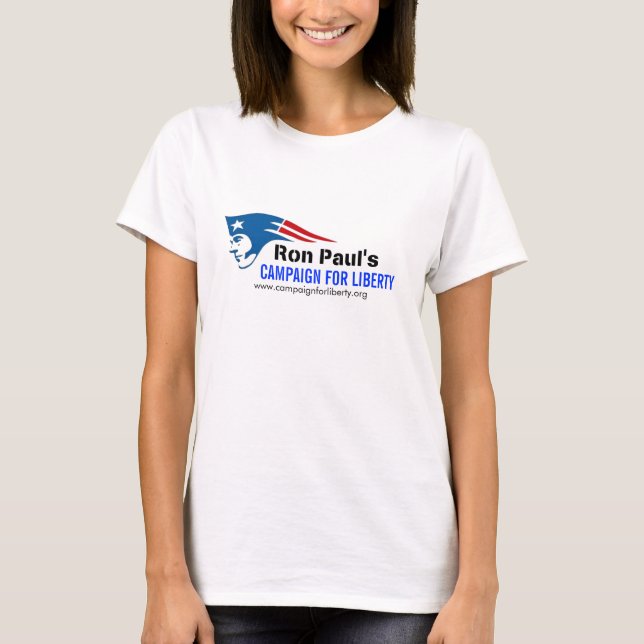 Camiseta A campanha de Ron Paul para a revolução do (Frente)