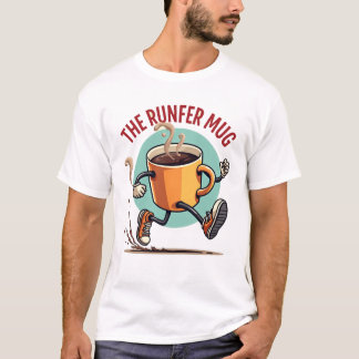 Camiseta A Caneca Runfer | Xícara de Café de Corrida Energé