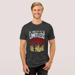 Camiseta A Capacidade É Ilimitada - Faça Mais, Seja Mais Mo