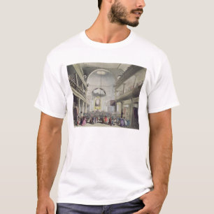 Camiseta A capela católico romano, campos da pensão de