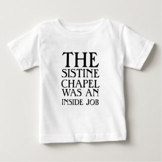 Camiseta A Capela Sistina foi um trabalho interno!