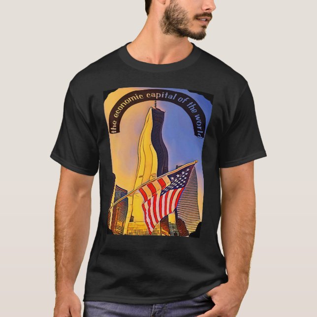 Camiseta A Capital Econômica Do Verão Mundial (Frente)