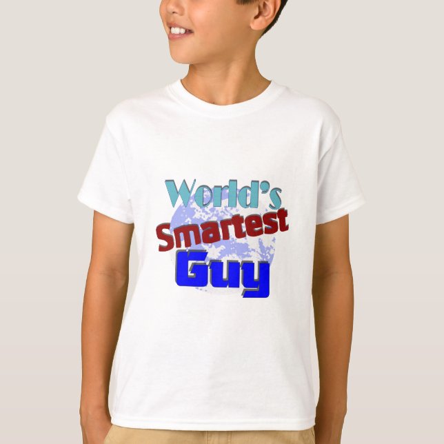 Camiseta A cara a mais esperta do mundo (Frente)