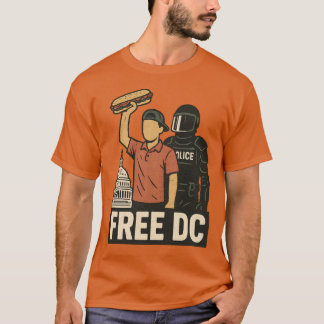 Camiseta A Cara de sanduíche Free DC