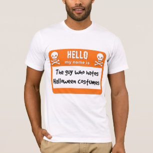 Camiseta A Cara Que Odeia O Nome de etiqueta De Figurinos D