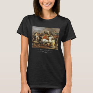 Camiseta A Carga de Mamelukes Francisco José de Goya