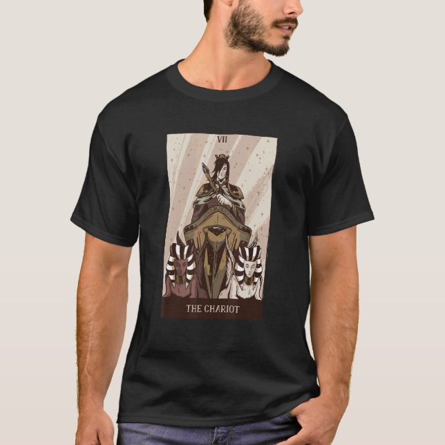Camiseta A Carruagem Tarot (Frente)