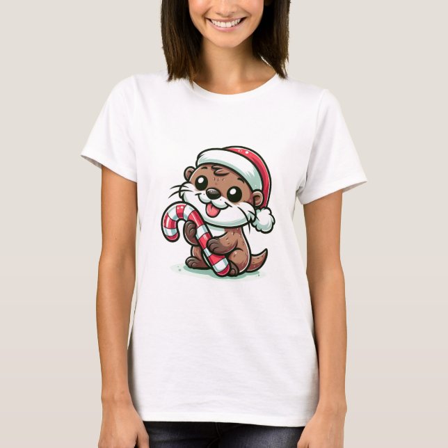 Camiseta A Cartoon de Natal (Frente)