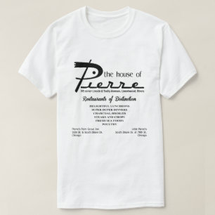 Camiseta a casa de Pierre, Lincoln & Touhy, Lincolnwood,
