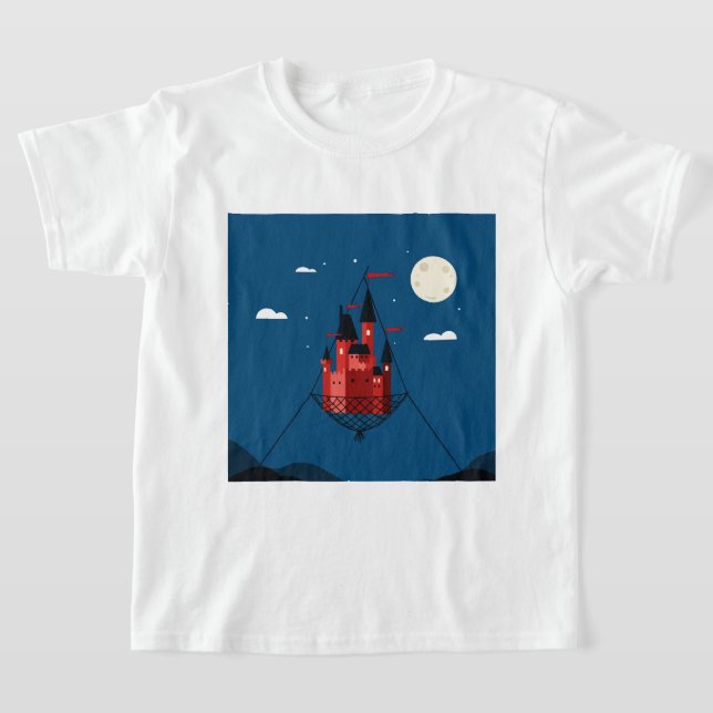 Camiseta A castle between heaven and earth (Postura )