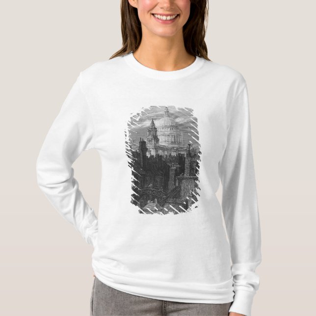 Camiseta A catedral e os precários de St Paul (Frente)