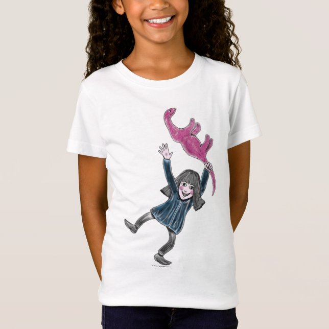 Camiseta A cauda estranha de Oddzilla | Paige (Frente)