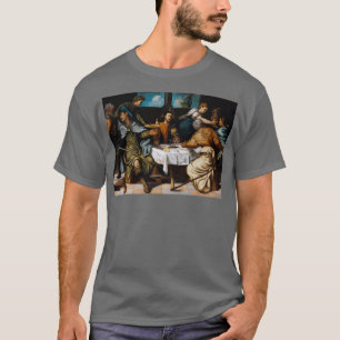 Camiseta A Ceia em Emaus por Tintoretto