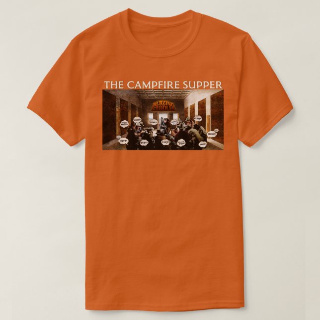 Camiseta A Cena De Arrasamento Da Campanha (Frente do Design)