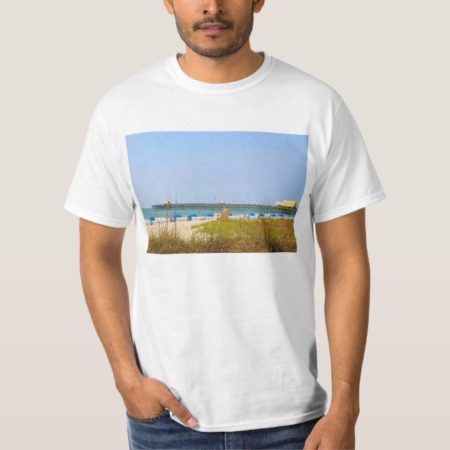 Camiseta A cena de Myrtle Beach no T Shirt (Frente)