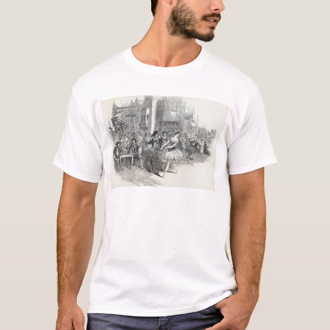Camiseta A cena do balé novo 'do sacode de (Frente)