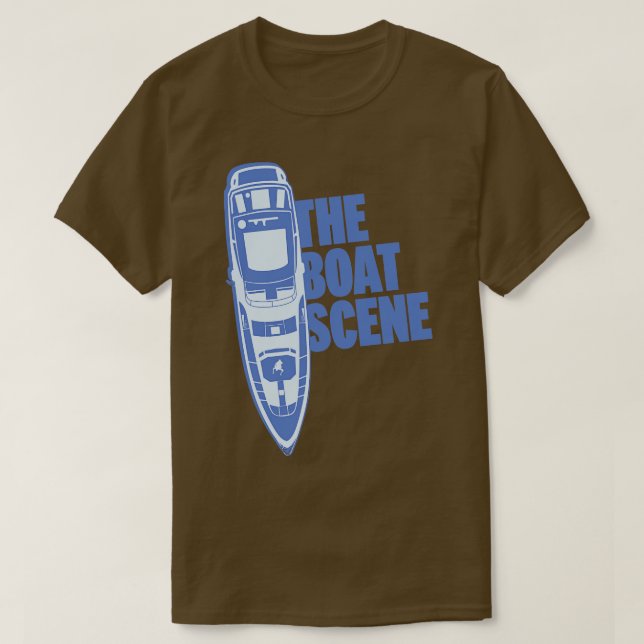 Camiseta A Cena do Barco (Frente do Design)