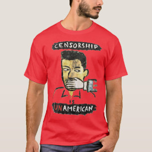 Camiseta A censura é unamerica