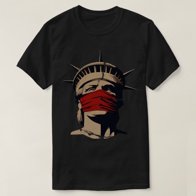 Camiseta A censura nos EUA é agravada (Frente do Design)