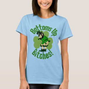 Camiseta A cerveja assenta-se acima dos Leprechauns!