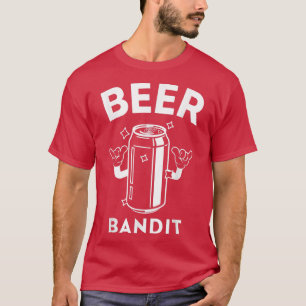 Camiseta A Cerveja Bandit - Bebendo Engraçado De Cerveja