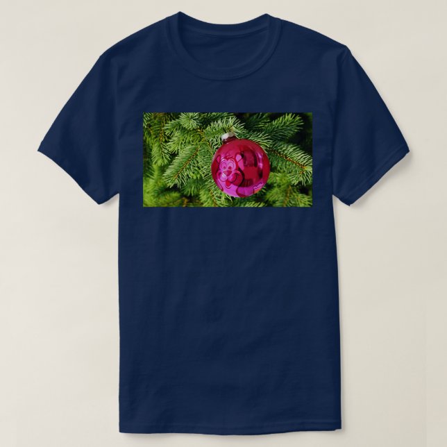 Camiseta A Cerveja de Hamms decora sua árvore (Frente do Design)