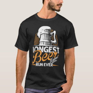 Camiseta A Cerveja Mais Longa Já Corrida