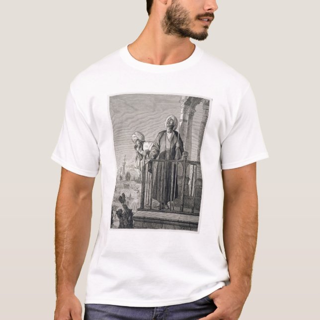 Camiseta A chamada do Muezzin à oração, século XIX (Frente)