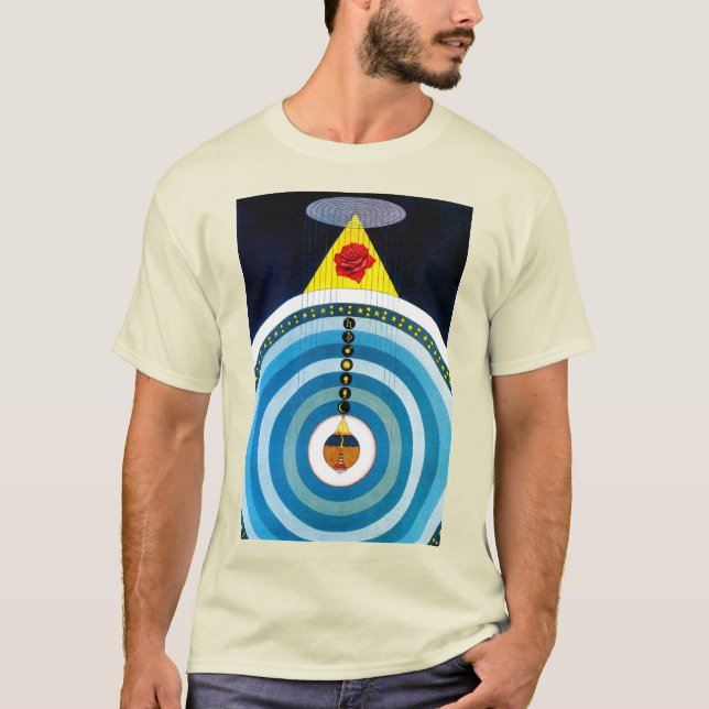 Camiseta A Chave da Comédia Divina de Dante (Frente)