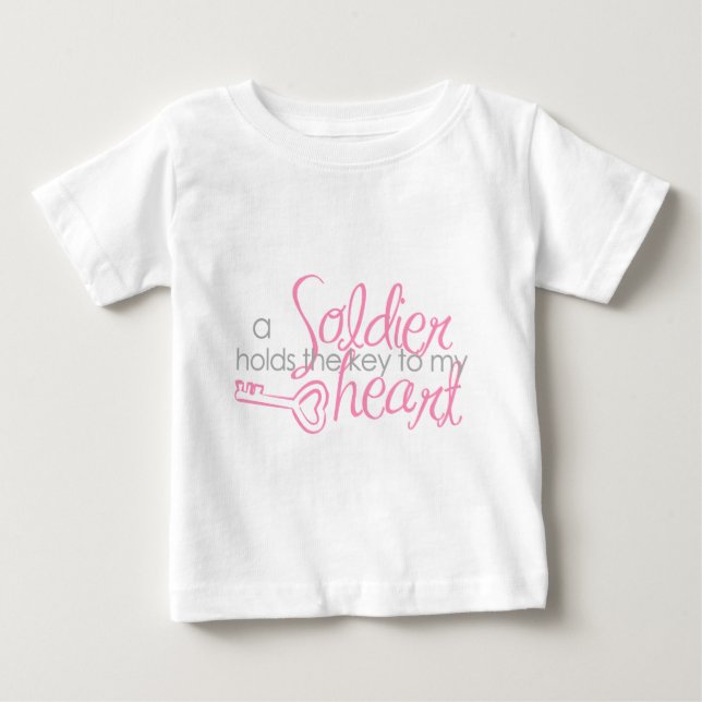 Camiseta A chave do meu coração (Frente)
