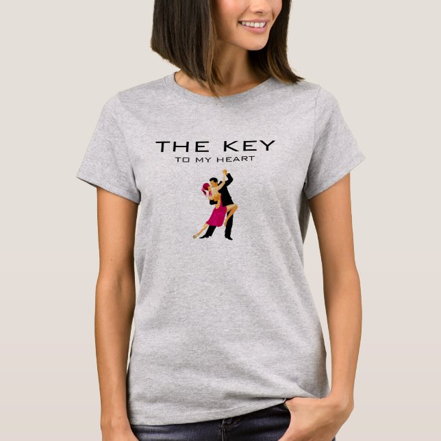 Camiseta A Chave do Meu Coração 2 (Frente)